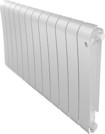 Биметаллический радиатор Royal Thermo Infinity 500 Bianco Traffico VR80 - 12 секций