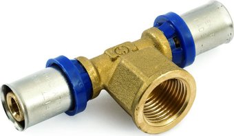 Фитинг General Fittings Пресс тройник ВР 20х1/2"х20 5T0012H042020T