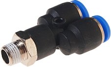 Фитинг RockForce Фитинг Y-образный для пласт. труб 8 мм 1/8" RF-SPX08-01