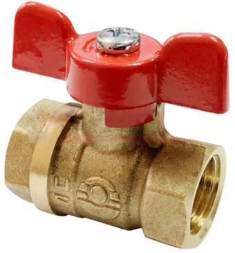 Фитинг Valfex Шаровый кран ВР/ВР ручка-бабочка 1/2"