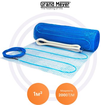 Нагревательный мат Heat'n'Warm THM200-010 1 кв.м. 200 Вт