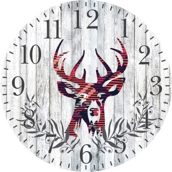 Настенные часы Platinet PZDC (серый)