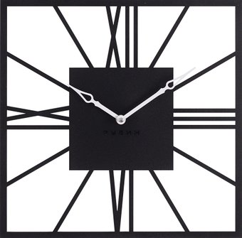 Настенные часы Рубин Рим 2 3532-004 (черный)