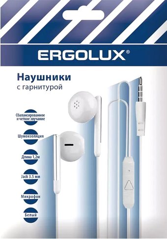 Наушники Ergolux ELX-WHP01P-C01 ПРОМО