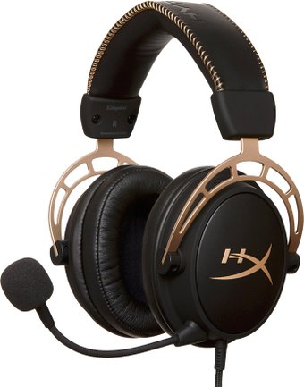 Наушники HyperX Cloud Alpha (черный/золотистый)