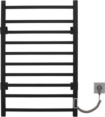 Полотенцесушитель Gloss & Reiter Pro-gress Э2.Л.50x80.P10 (Таймер) МУАР Black