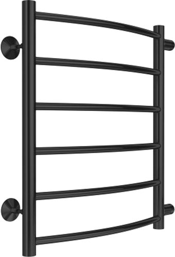 Полотенцесушитель TERMINUS Классик П6 500x600 (боковое подключение 500, RAL 9005 черный)