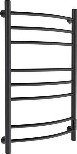 Полотенцесушитель Маргроид Ferrum Вид 5 СНШ 80/50 Черный матовый, скрытого монтажа, таймер справа
