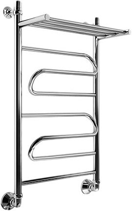 Полотенцесушитель Маргроид Вид 1 с полкой 80x50