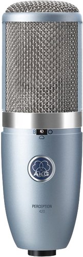 Проводной микрофон AKG P420 (серебристый)