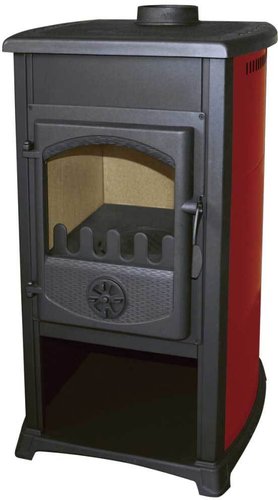 Свободностоящая печь-камин Bella Thalia Grande (бордовый/черный)