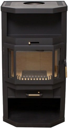 Свободностоящая печь-камин Мета-Бел Ангара-Аква АОТВ-9.0-02