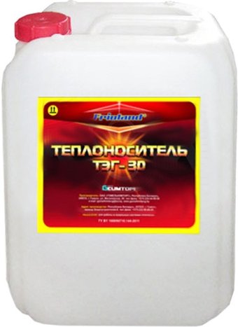 Теплоноситель Frioland Теплоноситель ТЭГ-30 20 л