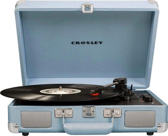 Виниловый проигрыватель Crosley Cruiser Deluxe (голубой)