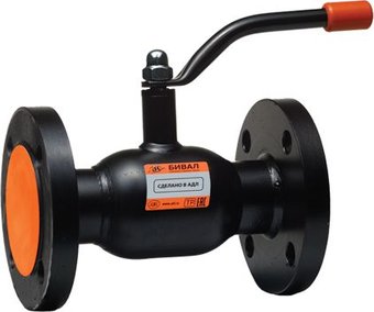 Запорная арматура Бивал Кран шаровый фланцевый КШТ Ф/Ф Ду 200 Ру 25 с рукояткой CM02A218634
