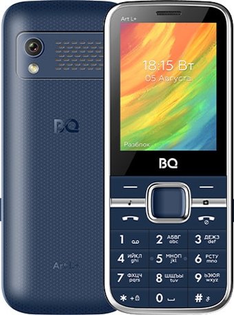 Телефон BQ BQ-2448 Art L+ (синий)