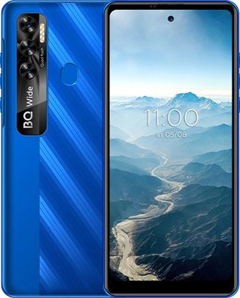 Телефон BQ BQ-6868L Wide 4GB/64GB (синий)