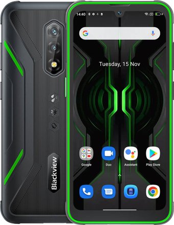 Телефон Blackview BV5200 Pro (зеленый)