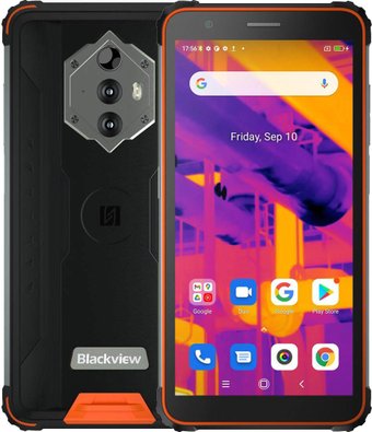 Телефон Blackview BV6600 Pro (оранжевый)