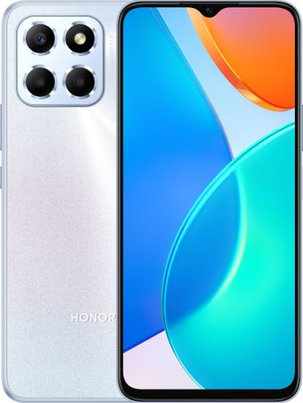 Телефон HONOR X6 4GB/128GB с NFC международная версия (серебристый)
