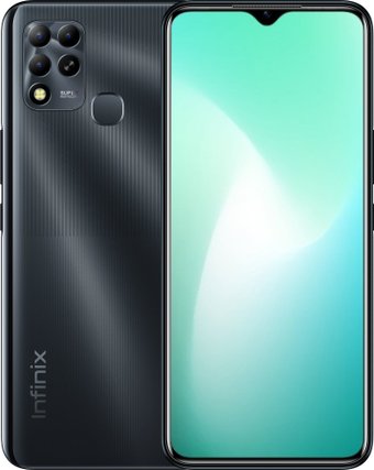 Телефон Infinix Hot 11 Helio G37 4GB/128GB (черный)