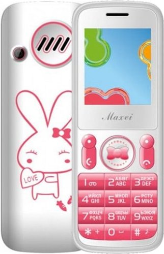 Телефон Maxvi J1 (розовый)