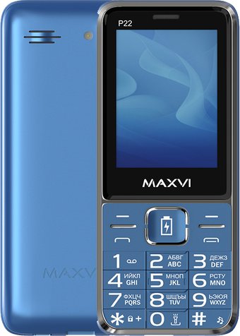 Телефон Maxvi P22 (маренго)