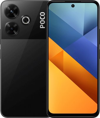 Телефон POCO M6 6GB/128GB с NFC международная версия (черный)