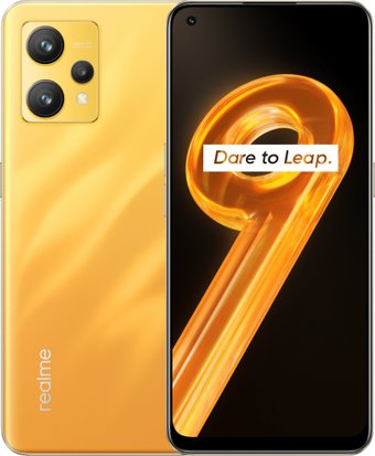 Телефон Realme 9 RMX3521 8GB/128GB международная версия (золотистый)