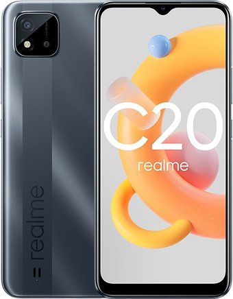 Телефон Realme C20 RMX3063 (серая сталь)