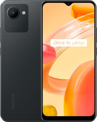 Телефон Realme C30 2GB/32GB международная версия (черный)