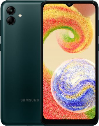 Телефон Samsung Galaxy A04 SM-A045F/DS 4GB/64GB (зеленый)