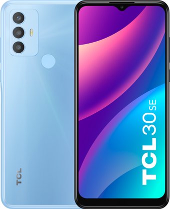 Телефон TCL 30 SE 6165H Dual SIM 4GB/128GB (ледниковый синий)