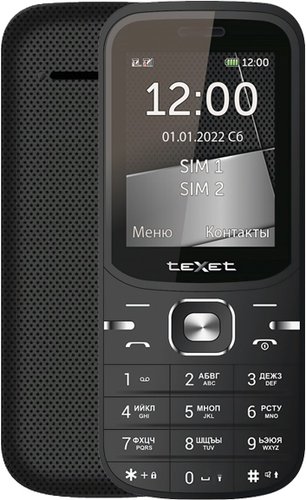Телефон TeXet TM-219 (черный)