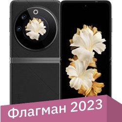 Телефон Tecno Phantom V Flip 8GB/256GB (черный)