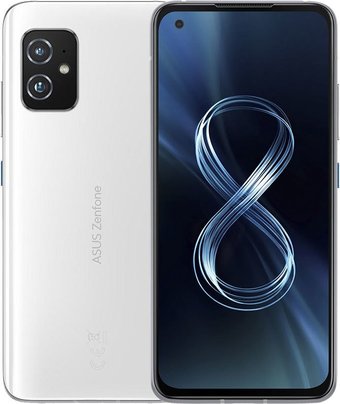 Телефон ASUS Zenfone 8 ZS590KS 12GB/256GB (белый)