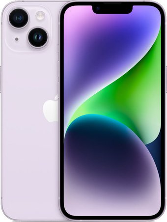 Телефон Apple iPhone 14 128GB (фиолетовый)