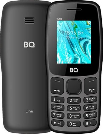 Телефон BQ BQ-1852 One (черный)
