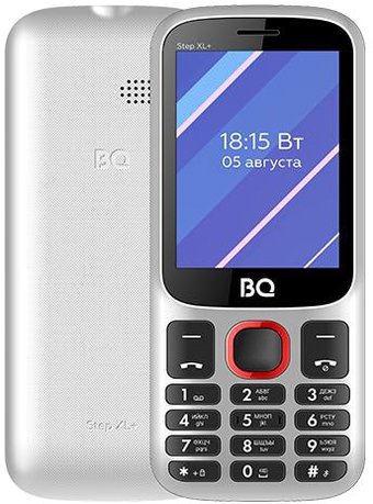 Телефон BQ BQ-2820 Step XL+ (белый/красный)