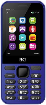 Телефон BQ Step XL+ (синий) [BQ-2831]