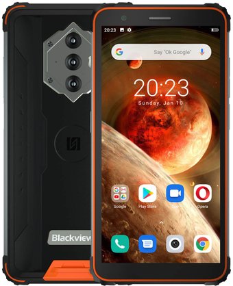Телефон Blackview BV6600 (оранжевый)