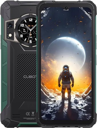 Телефон Cubot KingKong Ace 2 6GB/128GB (черный/зеленый)