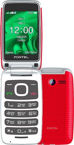 Телефон Fontel FL280 (красный/белый)