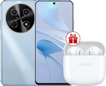 Телефон Huawei nova 13i 8GB/256GB (голубой) + наушники Huawei FreeBuds SE 2 по акции