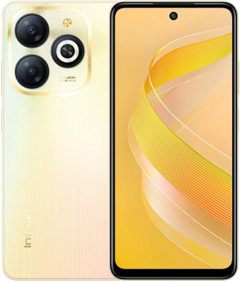 Телефон Infinix Smart 8 X6525 3GB/64GB (блестящее золото)