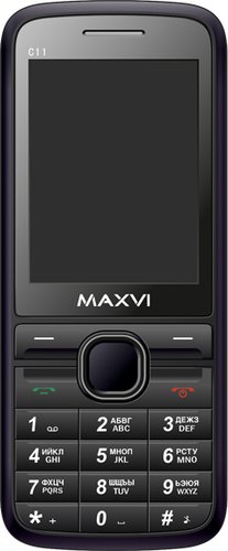 Телефон Maxvi C11 Black
