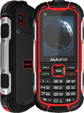 Телефон Maxvi R2 (красный)