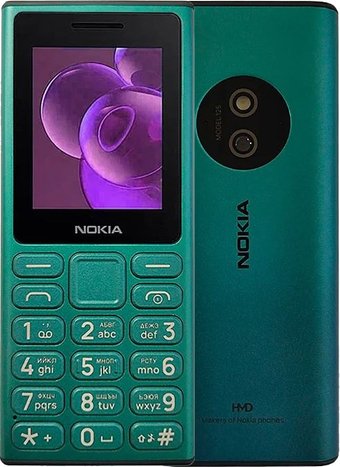 Телефон Nokia 125 (2024) Dual SIM TA-1655 (зеленый)