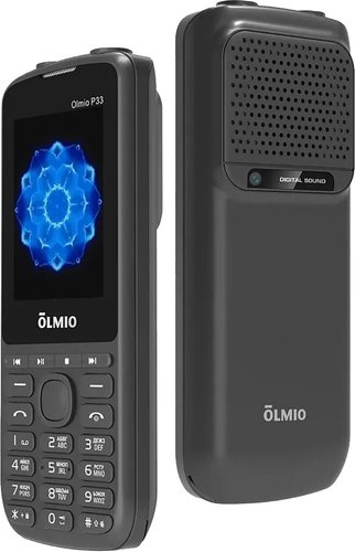 Телефон Olmio P33 (черный)