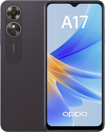 Телефон Oppo A17 CPH2477 4GB/64GB международная версия (черный)